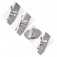 Milanese Mesh Watch Band 10mm-24mm Stainless Steel Quick Release