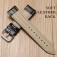 Crocodile Pattern Leather Watch Band 12mm-24mm