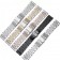 Stainless Steel Multi-Link Watch Band 12mm-24mm
