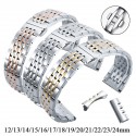 Stainless Steel Multi-Link Watch Band 12mm-24mm
