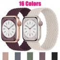 Braided Nylon Stretch Loop Watch Band for Apple Watch 38mm-49mm