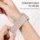 Braided Nylon Stretch Loop Watch Band for Apple Watch 38mm-49mm