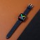 Breathable Perforated Vegan Leather Watch Band for Apple Watch 38mm-49mm
