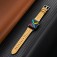 Breathable Perforated Vegan Leather Watch Band for Apple Watch 38mm-49mm