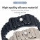 Ocean Style Tuck Closure Sport Watch Band for Apple Watch 38mm-49mm