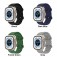 Ocean Style Tuck Closure Sport Watch Band for Apple Watch 38mm-49mm
