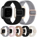 Woven Stretch Nylon Band for Fitbit Versa 4/3 & Sense 2/Sense