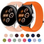 Woven Nylon Hook & Loop Watch Band for Google Pixel Watch 1 2 3 4 41mm 45mm