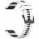 Dual Color Silicone Watch Band for Garmin QuickFit 20/22/26mm