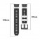 Dual Color Silicone Watch Band for Garmin QuickFit 20/22/26mm