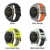 Dual Color Silicone Watch Band for Garmin QuickFit 20/22/26mm
