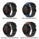 Hybrid PU Leather Silicone Watch Band for Garmin QuickFit 22mm 26mm