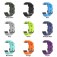 Sport Silicone Watch Band for Garmin QuickFit 20/22/26mm