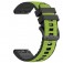 Woven Nylon Silicone Watch Band for Garmin QuickFit 22mm 26mm