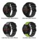 Woven Nylon Silicone Watch Band for Garmin QuickFit 22mm 26mm