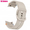 Curved End Silicone Watch Band for Samsung Galaxy Watch 4 5 6 7