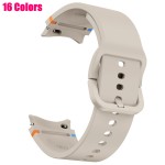 Curved End Silicone Watch Band for Samsung Galaxy Watch 4 5 6 7
